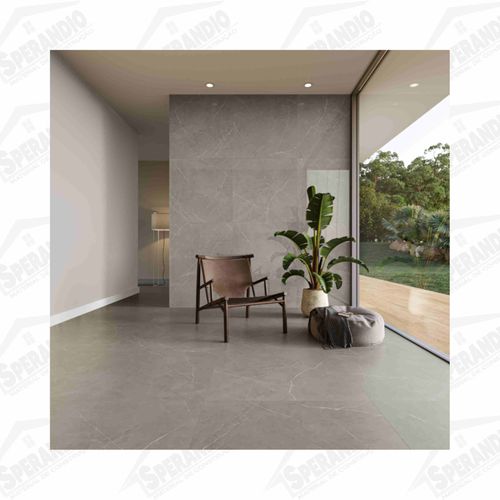 PORCELANATO 80X80 ESSENCE CINZA CETIM (2,60 M2/CX) - INCESA