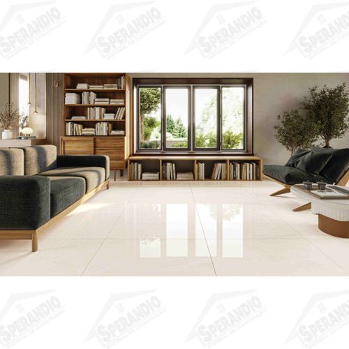 PISO 85X85 ALLURE CREMA POLIDO (2,14 M2/CX) - LUME