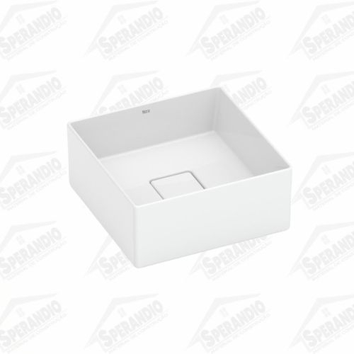 CUBA APOIO 300X300MM T3 QUADRADA BRANCO - ROCA 
