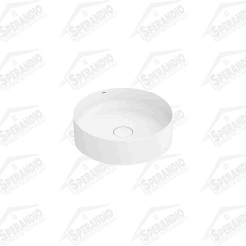 CUBA APOIO REDONDA 390MM BRANCO - ROCA