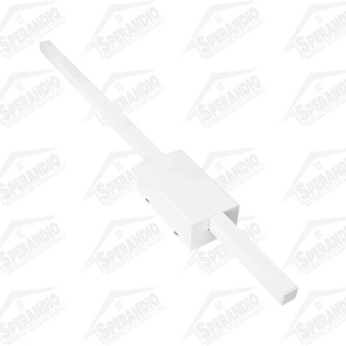 ARANDELA RETILINE LED 22W BRANCO 127V - BRONZEARTE