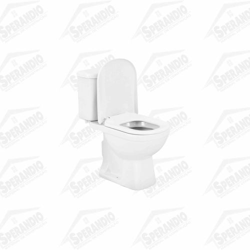 KIT COMBO VASO ACOPLADO FLOX BRANCO C/ASSENTO - FIORI