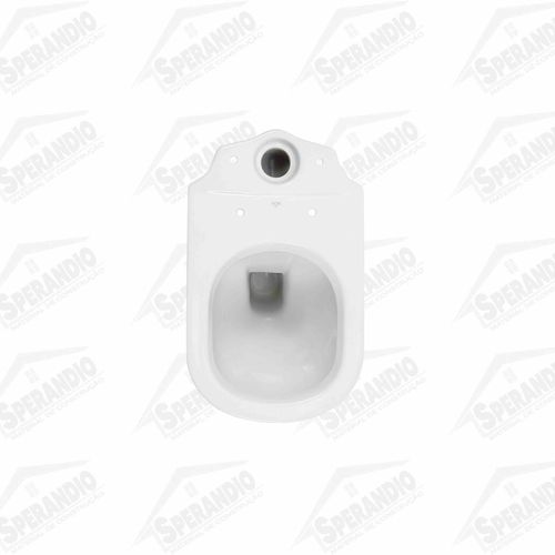 KIT COMBO VASO ACOPLADO FLOX BRANCO C/ASSENTO - FIORI