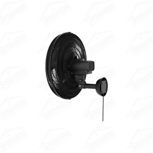 VENTILADOR PAREDE OSCILANTE MONTA FACIL 50CM 6P PRETO 127V 135W - VENTISOL