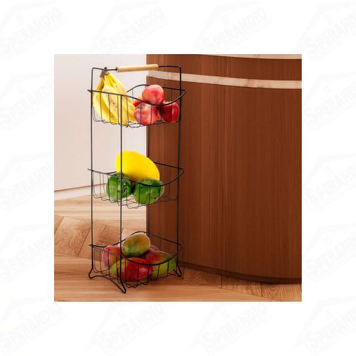 FRUTEIRA CHAO TRIPLA BLACK ECO DESIGN - ARTHI