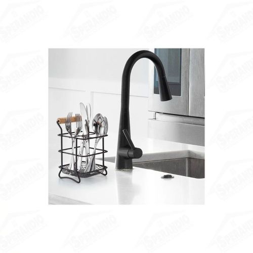 PORTA TALHERES BLACK ECO DESIGN - ARTHI