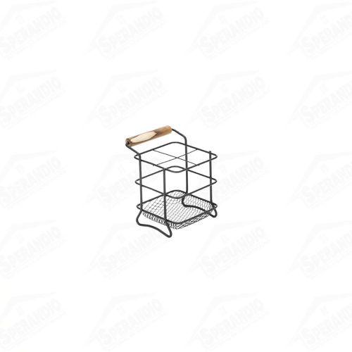 PORTA TALHERES BLACK ECO DESIGN - ARTHI