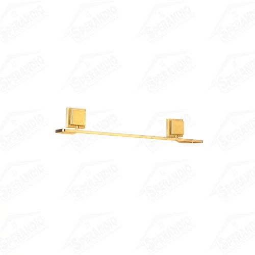 PORTA TOALHA BANHO PIATINA DOURADO FOSCO - ARTHI