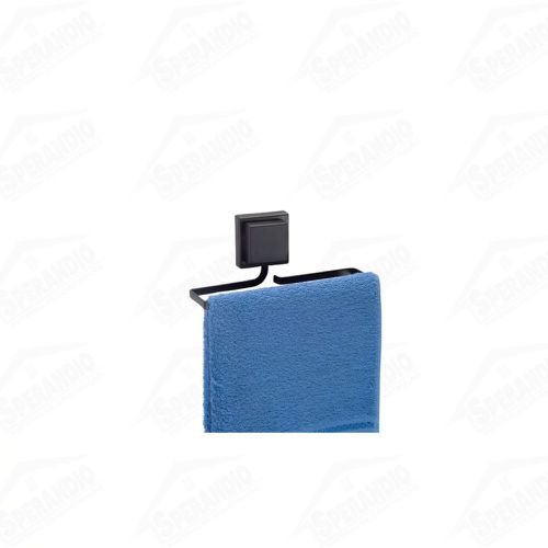PORTA TOALHA ROSTO PIATINA BLACK 3M - ARTHI