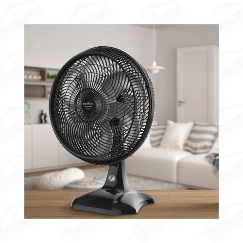 VENTILADOR DE MESA PRETO 40CM BVT400 127V 150W 6PAS - BRITANIA