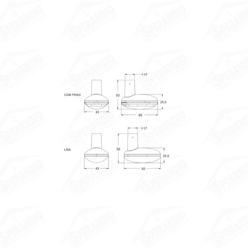 FECHADURA 1820/10 ESP.ANTIQUE E-COAT BANHEIRO - STAM