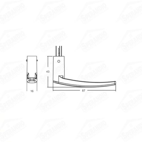 FECHADURA 824/33 ESP.INOX BANHEIRO - STAM
