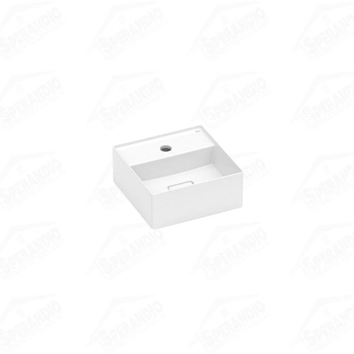 CUBA APOIO QUADRADA 300X300MM T7 BRANCO - ROCA