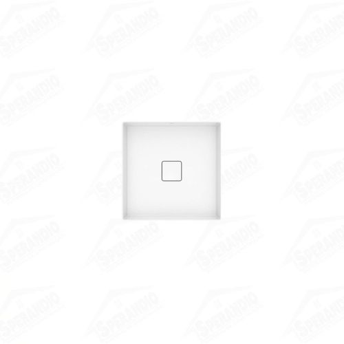 CUBA APOIO QUADRADA 400X400MM T5 BRANCO - ROCA