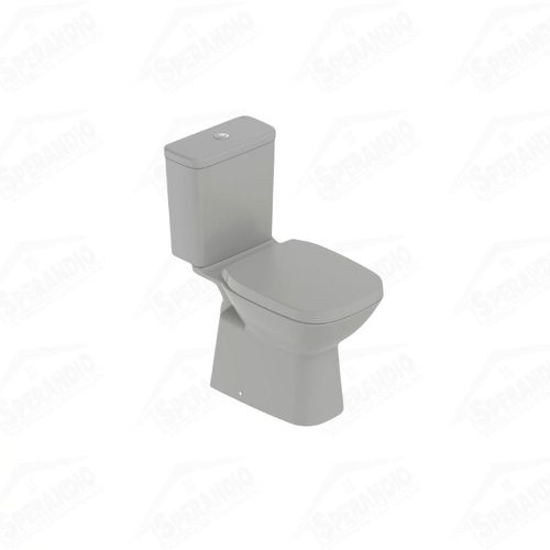 KIT VASO ACOPLADO DEBBA CLASSIC C/ASSENTO BRANCO - ROCA