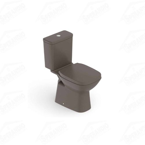 KIT VASO ACOPLADO DEBBA CLASSIC CAFE C/ASSENTO - ROCA