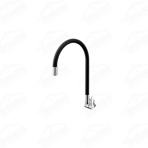 TORNEIRA COZINHA PAREDE GALIFLEX CHROME/BLACK - DOCOL