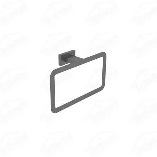 PORTA TOALHA MYKONOS CINZA WJ-2050-MK-CZ - JIWI