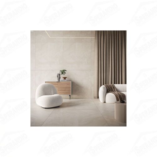 PORCELANATO 80X80 DREAM OFF WHITE CETIM (2,60 M2/CX) - INCESA