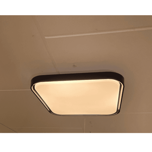 PLAFON LED 29W QUADRADO PRETO