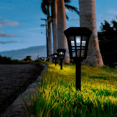 BALIZADOR ESPETO SOLAR COLONIAL 10LMS 6000K
