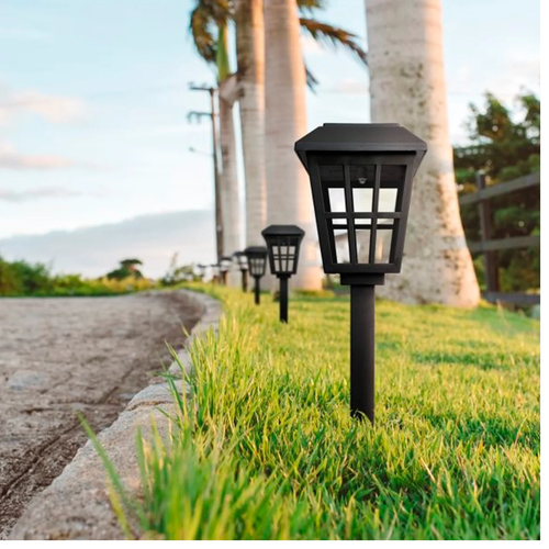 BALIZADOR ESPETO SOLAR COLONIAL 10LMS 6000K
