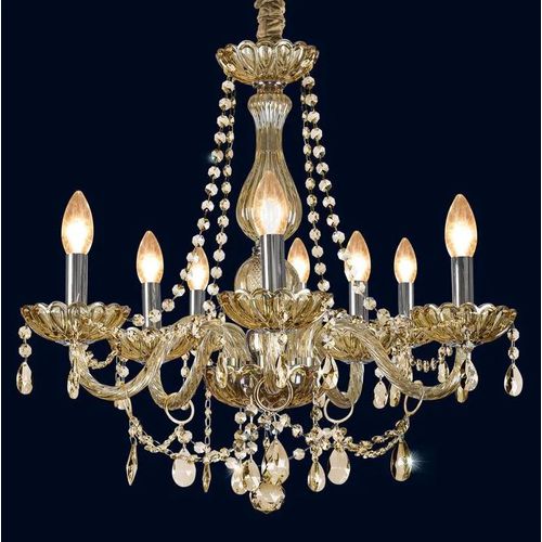 LUSTRE CLASSICO 5L E14 CR AMBAR