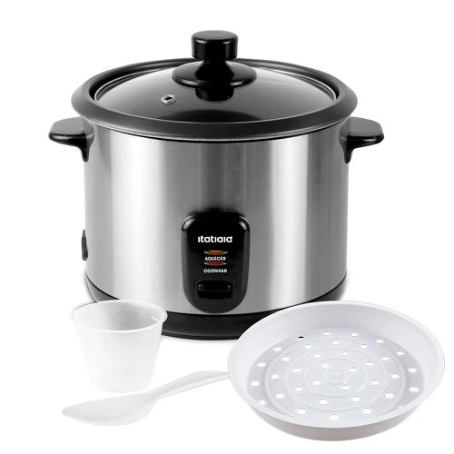 PANELA ARROZ ELETRICA MIDI 1,5LT 127V 500W INOX
