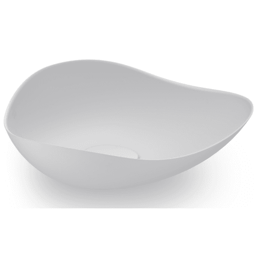 CUBA DE APOIO OVAL 540X375 RUY OHTAKE BRANCO