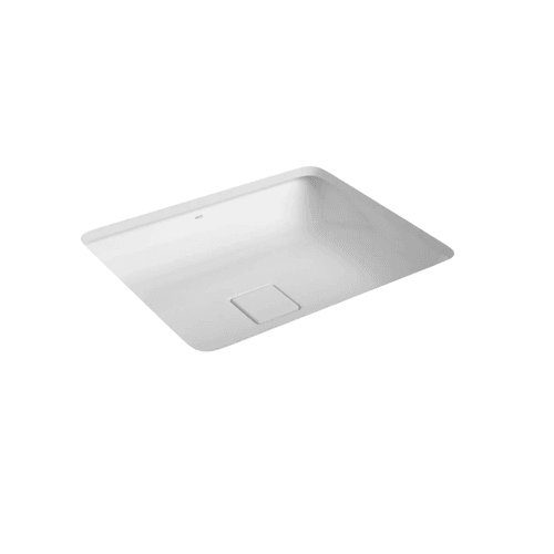 CUBA EMBUTIR RETANGULAR 50 CM BRANCA