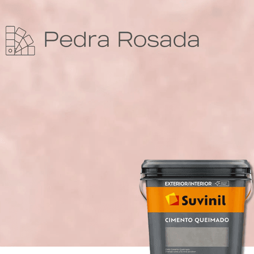 CIMENTO QUEIMADO EFEITO PEDRA ROSADA 5 KG
