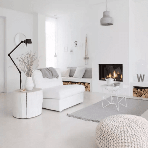 PISO NARDINI 44,5X44,5 45101 PROGETTO BIANCO (2,57 M2/CX)