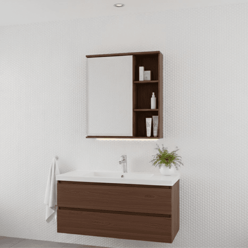 ESPELHEIRA TREVISO 60X60 FREIJO