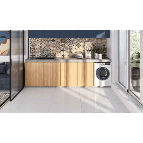 PORCELANATO GAUDI 80X80 BIANCO (2,57 M2/CX)