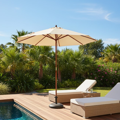 OMBRELONE MADEIRA 3,0 MT BEGE