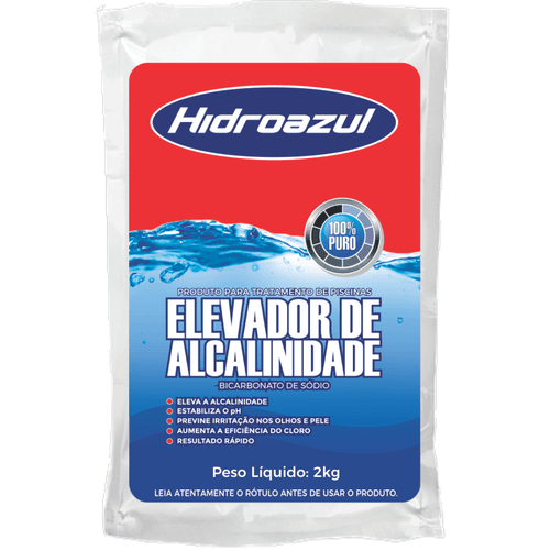 BICARBONATO SODIO ELEVADOR ALCALINIDADE 2KG P/PISCINA