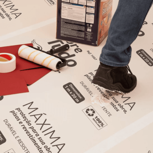 1087 COBRE TUDO PROTECAO P/OBRA PAPEL CARTAO ALTA GRAMATURA 1,00MT