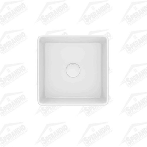 CUBA APOIO QUADRADA 350X350MM T4 BRANCO
