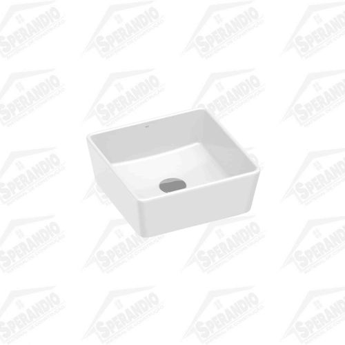 CUBA APOIO QUADRADA 350X350MM T4 BRANCO