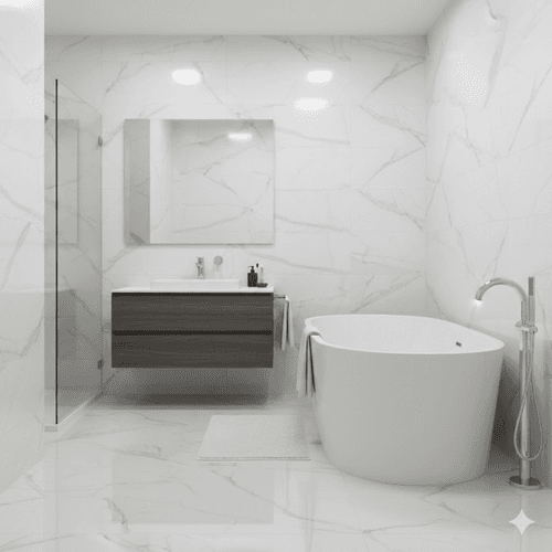 PISO ANGELGRES 73X73 CALACATA LUX (2,13 M2/CX)