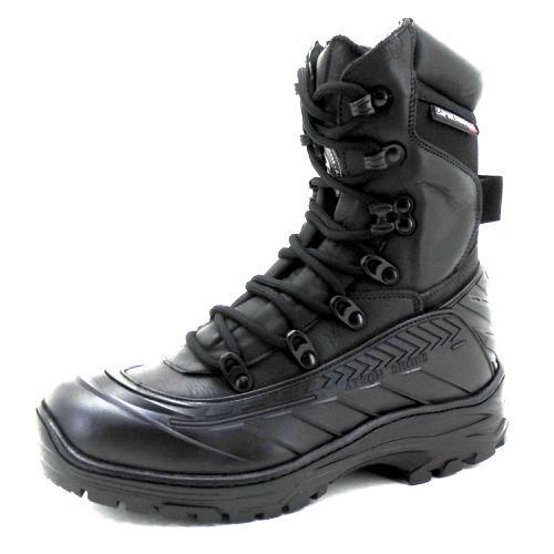 289AT-Bota Coturno tático militar de couro robusto... - Terra dos Calçados