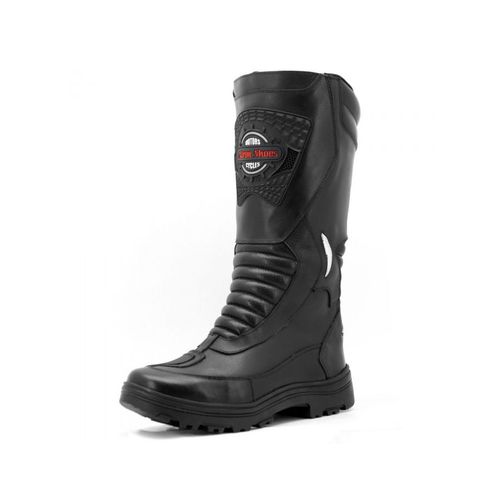 297AT-Bota motociclista robusta super resistente a... - Terra dos Calçados
