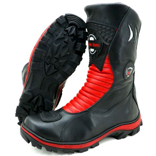 302AT-Bota Motociclista two-wheel adventure robust... - Terra dos Calçados