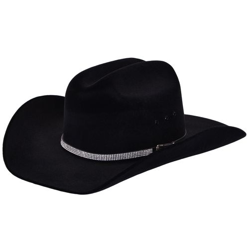 A0180CLAF-Chapéu Feminino estilo Americano em felt... - Terra dos Calçados