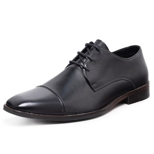 2451LCS-Sapato Social Masculino couro forrado cour... - Terra dos Calçados