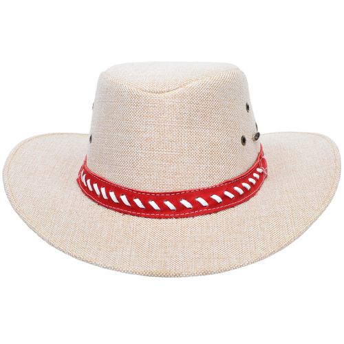 CA01CLA-Chapeu Estilo Americano em Juta tipo expor... - Terra dos Calçados