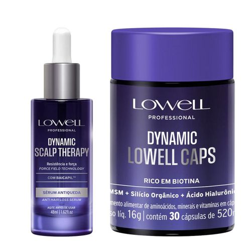 1509LW-kit Dynamic Serum+Caps Scalp Therapy 2 prod... - Terra dos Calçados