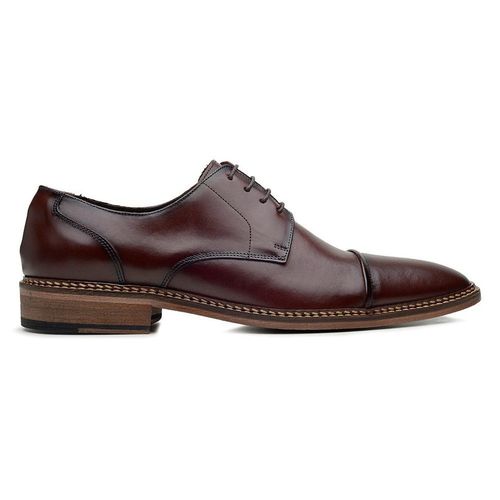 60413TW-Sapato Social Masculino feito a mão em cou... - Terra dos Calçados