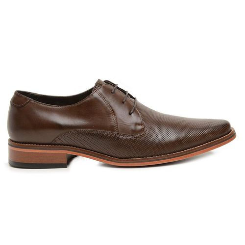 54214TW-Sapato Social Masculino feito a mão em cou... - Terra dos Calçados