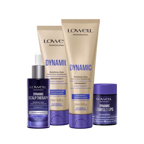 1500LW-Kit Lowell Dynamic Shampoo-Cond-Serum-Caps ... - Terra dos Calçados